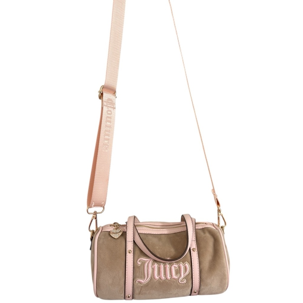 Juicy Couture Blush and Beige Crossbody Bag